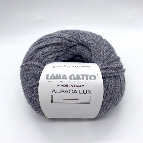 Пряжа Lana Gatto  Alpaca Lux с люрексом фото 11