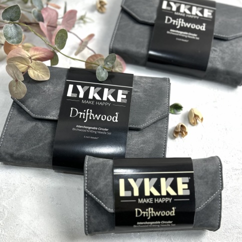 Набор Lykke DRIFTWOOD Grey съемных деревянных спиц  12,5 см 12 пар фото 4
