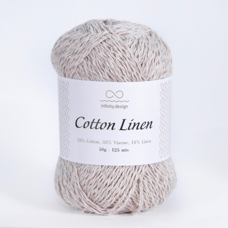 Лот № 34. Пряжа Infinity Cotton Linen (1015 kitt, 5 мотков) фото 2